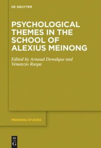 cover of the book Psychological Themes in the School of Alexius Meinong