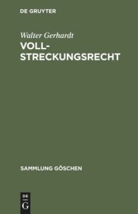 cover of the book Vollstreckungsrecht