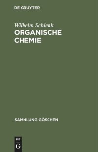 cover of the book Organische Chemie