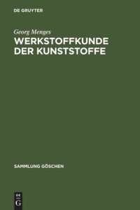 cover of the book Werkstoffkunde der Kunststoffe