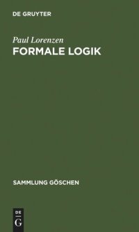 cover of the book Formale Logik