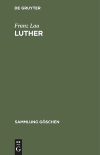 cover of the book Luther