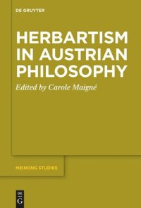 cover of the book Herbartism in Austrian Philosophy