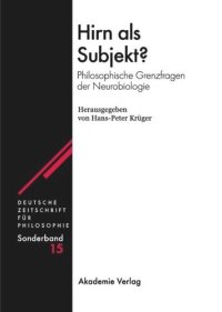 cover of the book Hirn als Subjekt?: Philosophische Grenzfragen der Neurobiologie