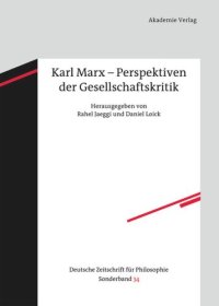 cover of the book Karl Marx – Perspektiven der Gesellschaftskritik