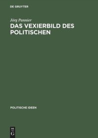 cover of the book Das Vexierbild des Politischen: Dolf Sternberger als politischer Aristoteliker