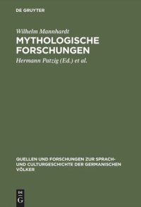 cover of the book Mythologische Forschungen