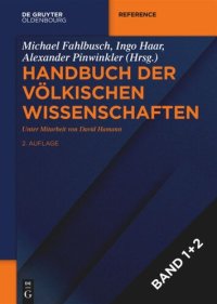 cover of the book Handbuch der völkischen Wissenschaften: Akteure, Netzwerke, Forschungsprogramme