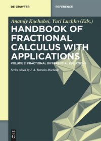 cover of the book Handbook of Fractional Calculus with Applications: Volume 2 Fractional Differential Equations