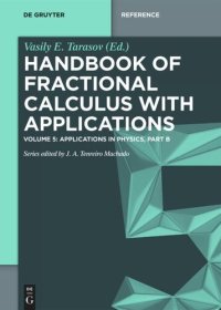 cover of the book Handbook of Fractional Calculus with Applications: Volume 5 Applications in Physics, Part B