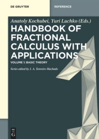 cover of the book Handbook of Fractional Calculus with Applications: Volume 1 Basic Theory