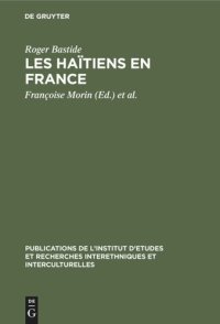 cover of the book Les Haïtiens en France