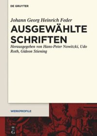 cover of the book Ausgewählte Schriften