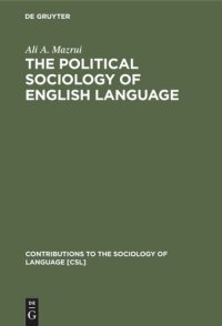 cover of the book The Political Sociology of English Language: An African Perspective