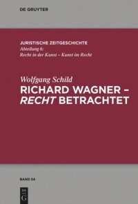 cover of the book Richard Wagner - recht betrachtet