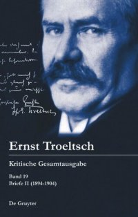 cover of the book Kritische Gesamtausgabe: Band 19 Briefe II (1894–1904)