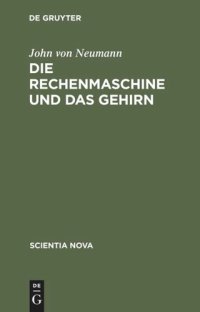 cover of the book Die Rechenmaschine und das Gehirn