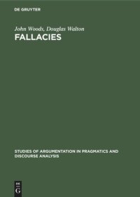 cover of the book Fallacies: Selected Papers 1972–1982