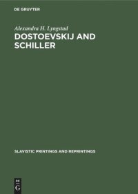 cover of the book Dostoevskij and Schiller