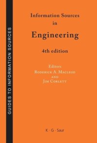 cover of the book Information Sources in Engineering