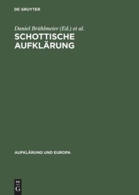 cover of the book Schottische Aufklärung: “A hotbed of genius”