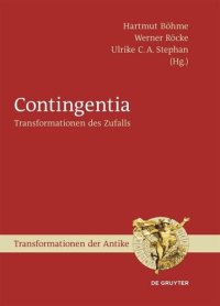 cover of the book Contingentia: Transformationen des Zufalls