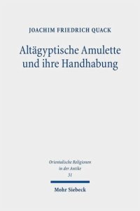 cover of the book Altägyptische Amulette und ihre Handhabung