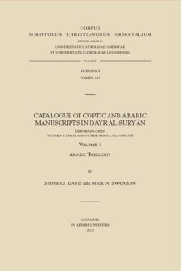 cover of the book Catalogue of Coptic and Arabic Manuscripts in Dayr Al-suryan, vol. 3: Arabic Theology