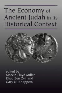 cover of the book The Economy of Ancient Judah in Its Historical Context