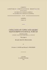 cover of the book Catalogue of Coptic and Arabic Manuscripts in Dayr Al-suryan, vol. 4: Arabic Ascetic Discourses