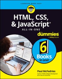 cover of the book HTML, CSS, & javascript All-in-One For Dummies