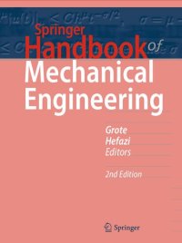 cover of the book Springer Handbook of Mechanical Engineering (Springer Handbooks)