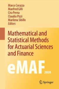 cover of the book Mathematical and Statistical Methods for Actuarial Sciences and Finance: eMAF2020