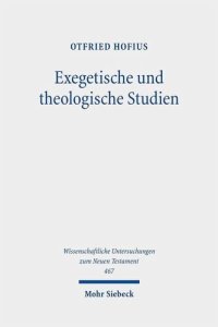 cover of the book Exegetische und theologische Studien