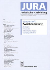 cover of the book Zwischenprüfung: Zivilrecht, Strafrecht, Öffentliches Recht, Grundlagenfächer