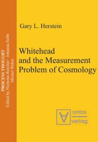 cover of the book Whitehead and the Measurement Problem of Cosmology