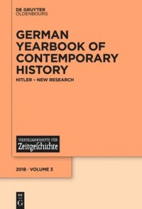 cover of the book German Yearbook of Contemporary History: Volume 3 Hitler – New Research