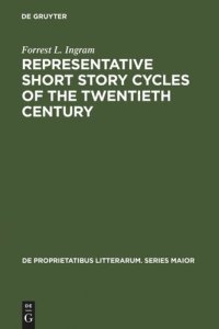 cover of the book Representative Short Story Cycles of the Twentieth Century: Studies in a Literary Genre