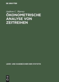 cover of the book Ökonometrische Analyse von Zeitreihen