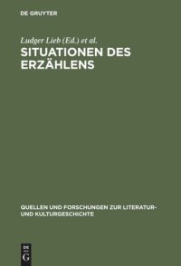 cover of the book Situationen des Erzählens: Aspekte narrativer Praxis im Mittelalter