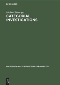 cover of the book Categorial Investigations: Logical and Linguistic Aspects of the Lambek Calculus