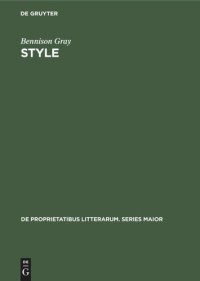 cover of the book Style: The Problem and Its Solution