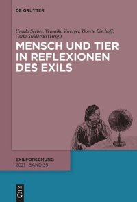 cover of the book Mensch und Tier in Reflexionen des Exils