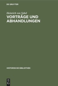 cover of the book Vorträge und Abhandlungen