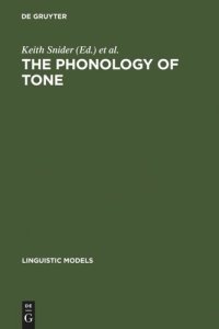 cover of the book The Phonology of Tone: The Representation of Tonal Register