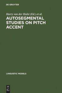 cover of the book Autosegmental Studies on Pitch Accent