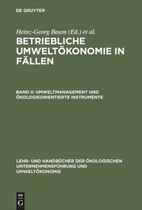 cover of the book Umweltmanagement und ökologieorientierte Instrumente