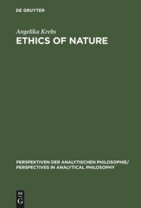 cover of the book Ethics of Nature: A Map