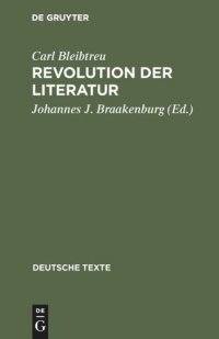 cover of the book Revolution der Literatur