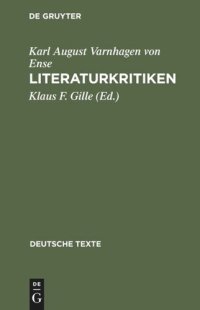 cover of the book Literaturkritiken: Mit einem Anhang: Aufsätze zum Saint-Simonismus